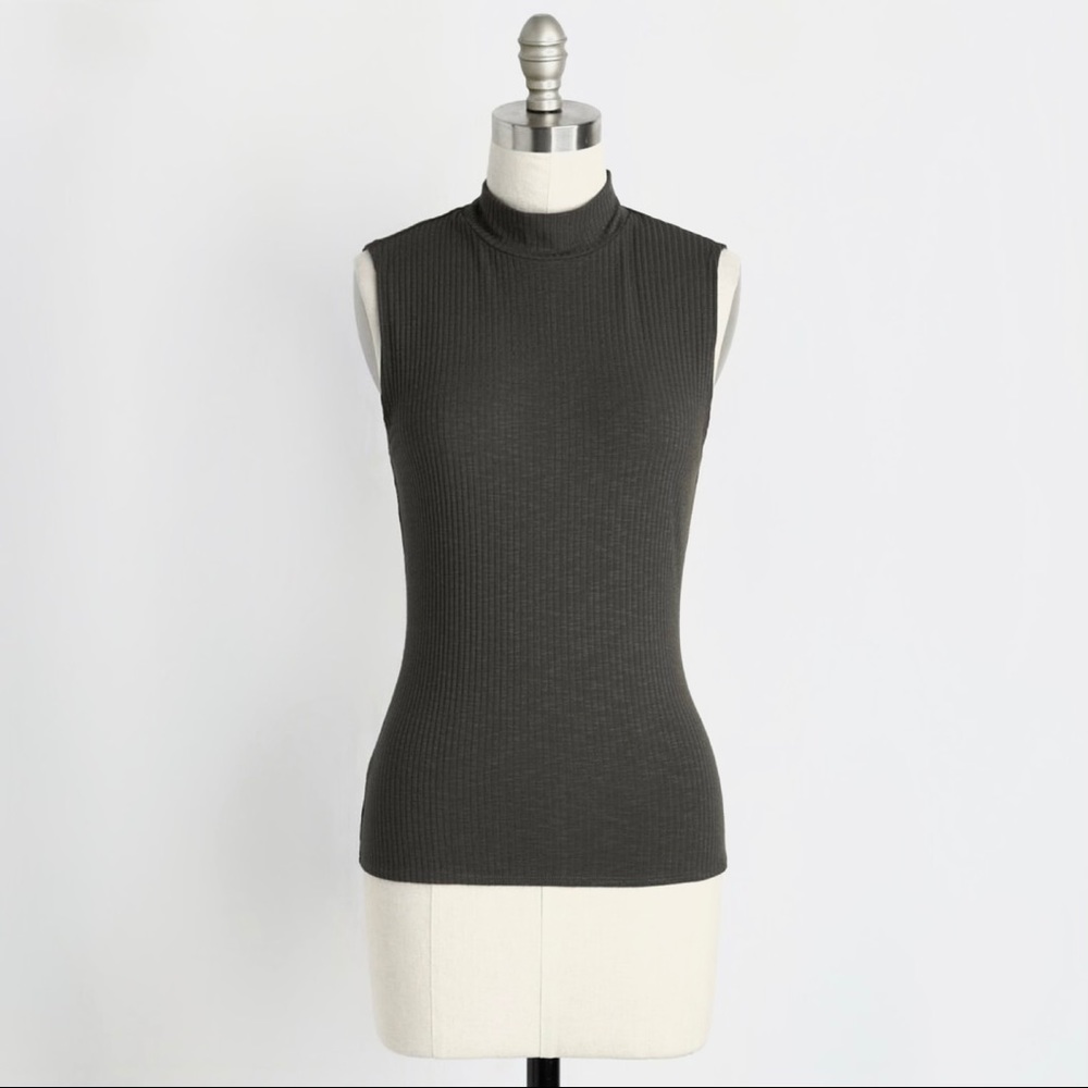 ModCloth Mock Neck Tank